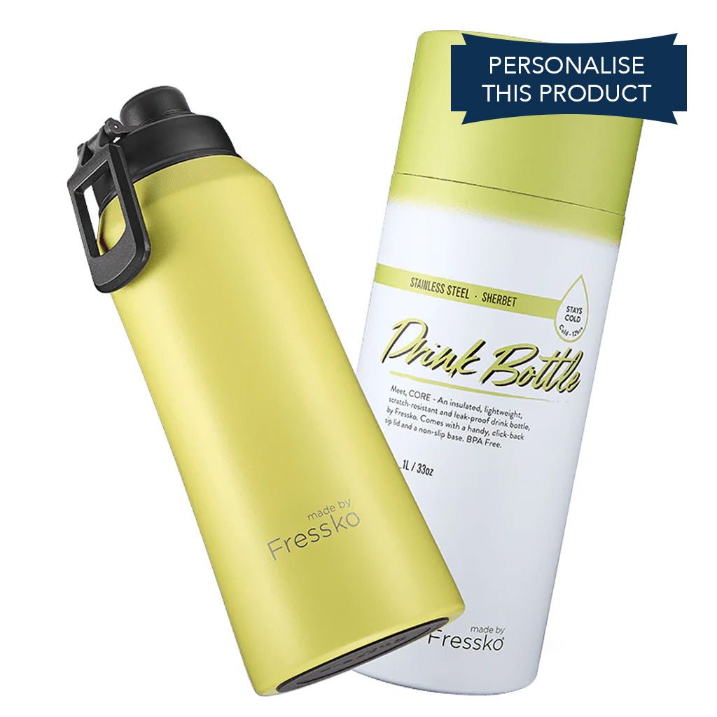 Fressko 1 Litre Core Drink Bottle - Barista Supplies