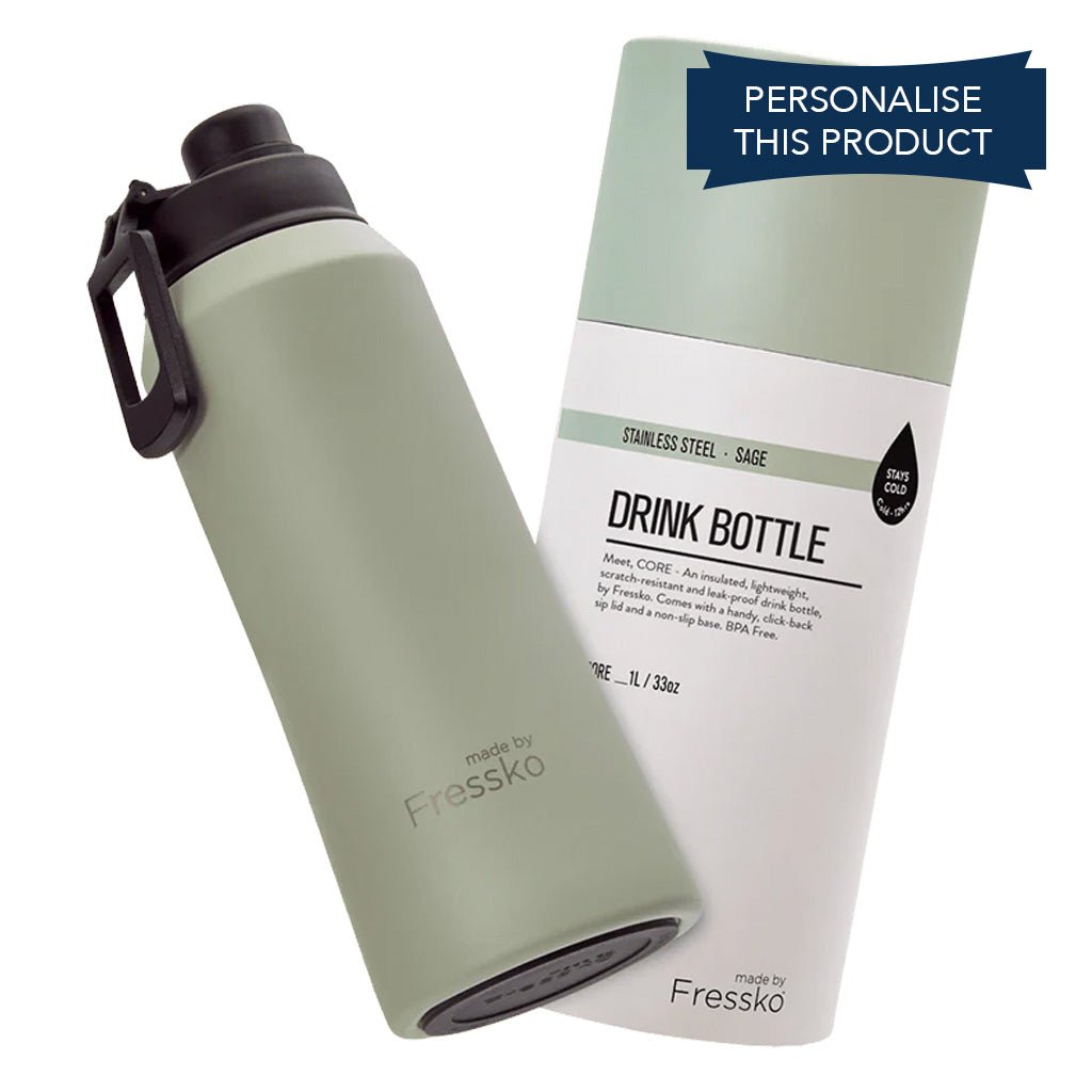 Fressko 1 Litre Core Drink Bottle - Barista Supplies