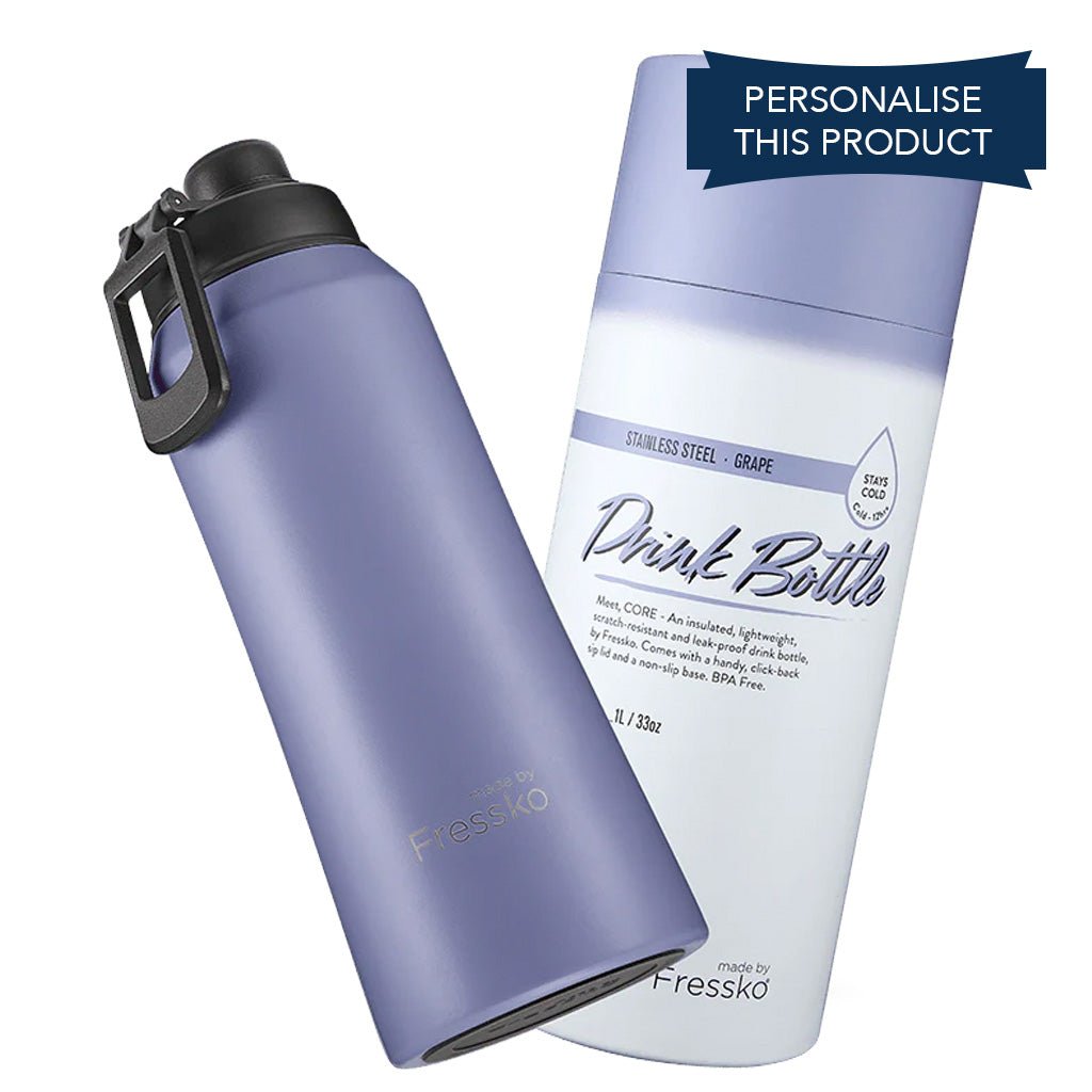 Fressko 1 Litre Core Drink Bottle - Barista Supplies