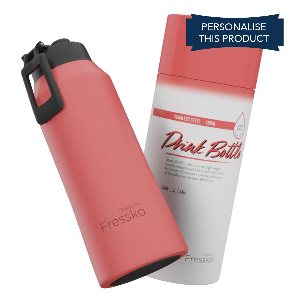 Fressko 1 Litre Core Drink Bottle - Barista Supplies