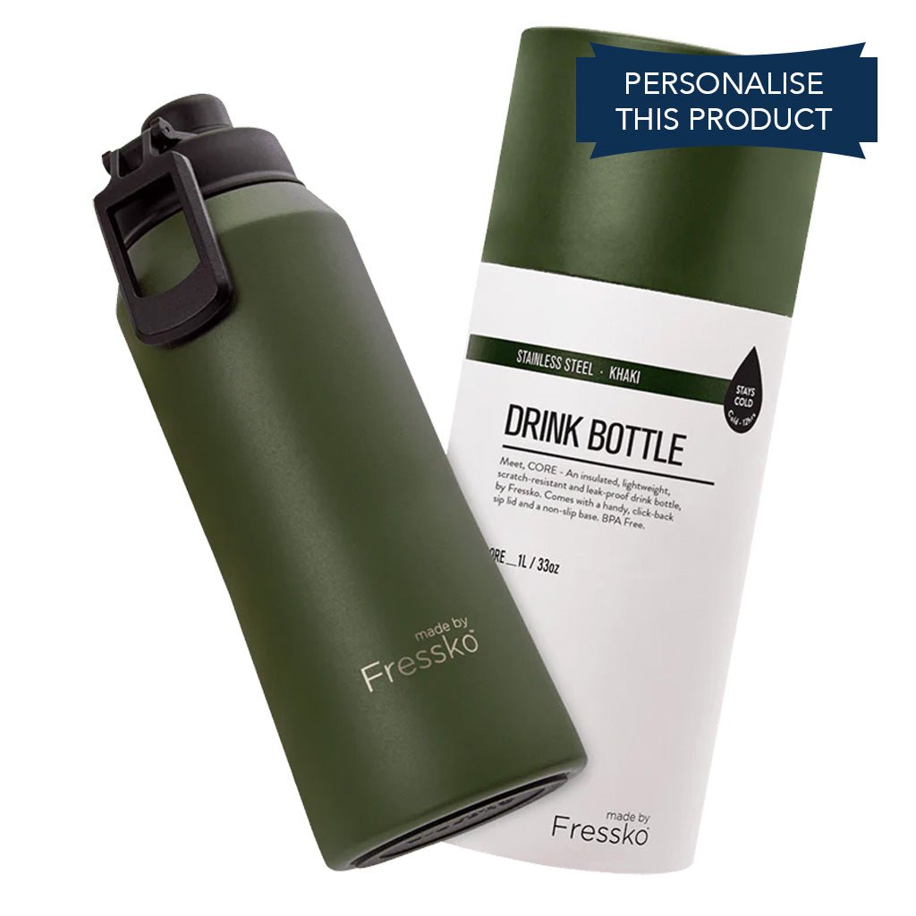 Fressko 1 Litre Core Drink Bottle - Barista Supplies