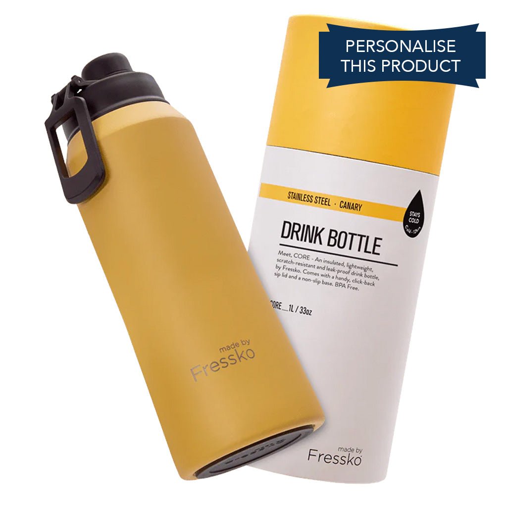 Fressko 1 Litre Core Drink Bottle - Barista Supplies