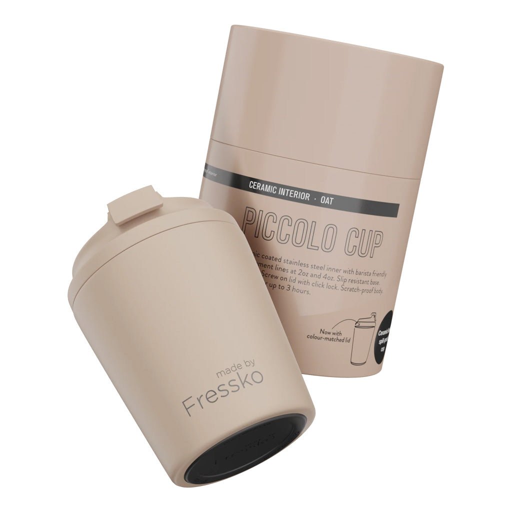 Fressko 4oz Piccolo Ceramic Reusable Coffee Cup - Barista Supplies
