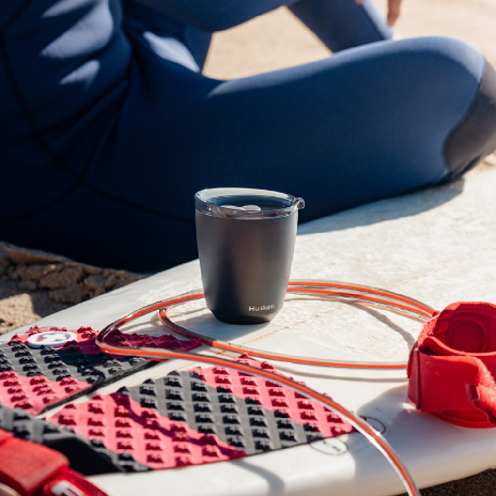 Huskee Steel 8oz Reusable Cup - Barista Supplies