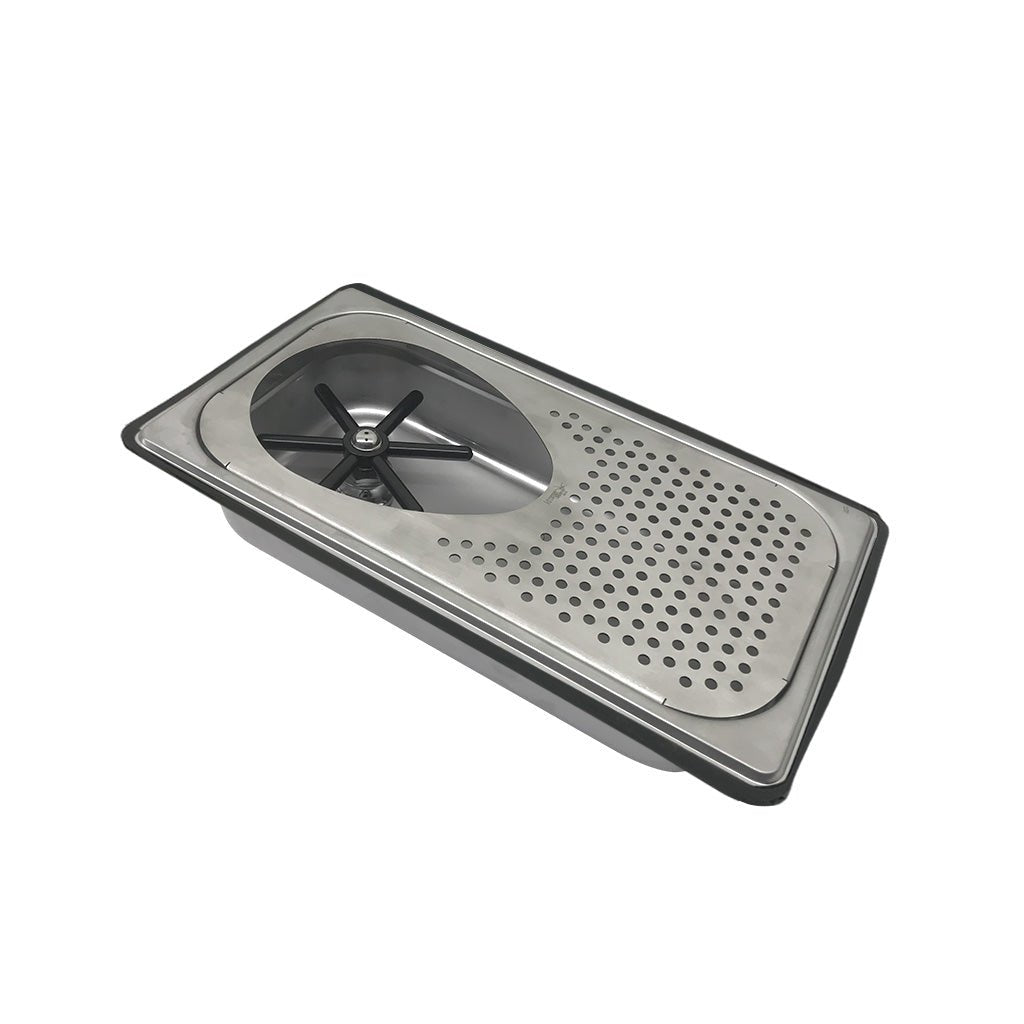 Krome Dispense 336 Recessed Jug Rinser - Barista Supplies