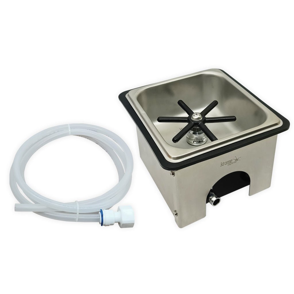 Krome Dispense Counter Top Pitcher Rinser - Barista Supplies