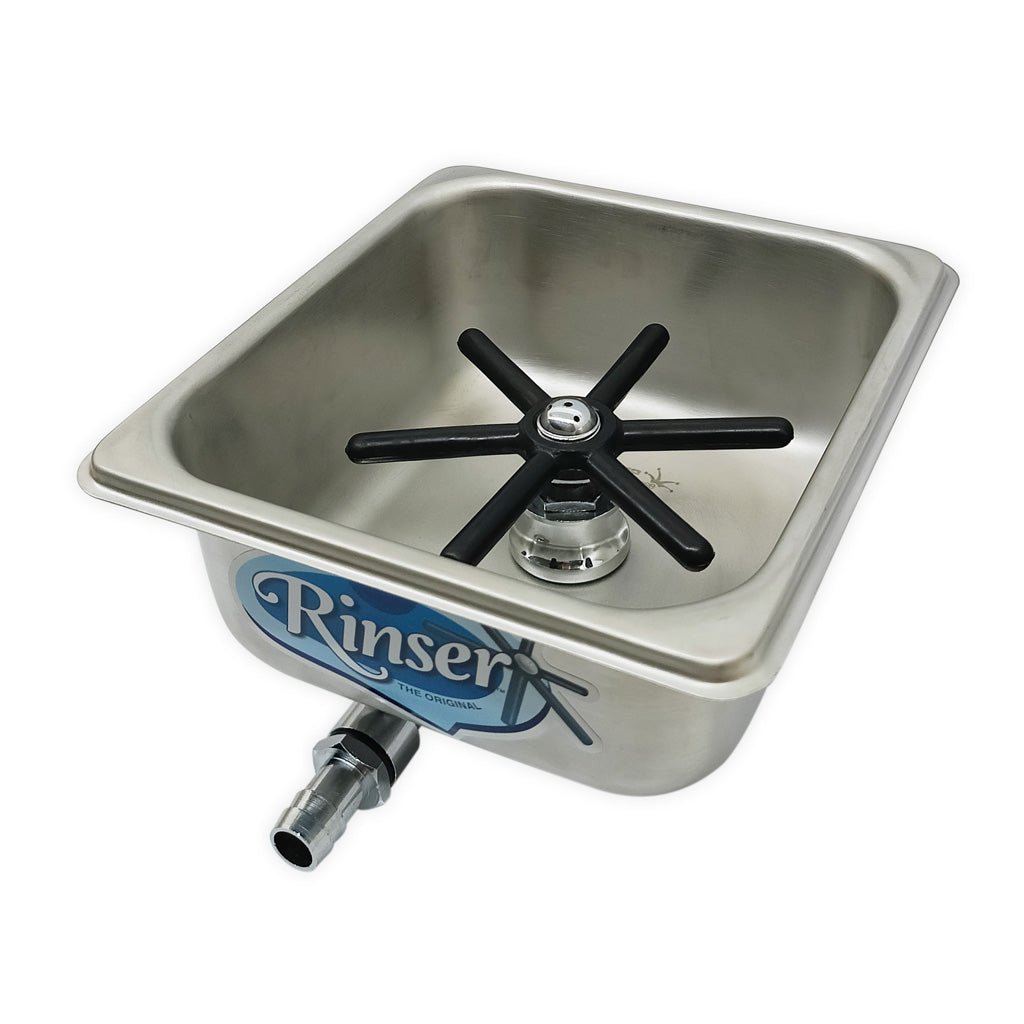 Krome Dispense Flush Mount Jug Rinser - Barista Supplies