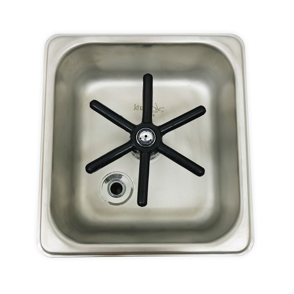 Krome Dispense Flush Mount Jug Rinser - Barista Supplies