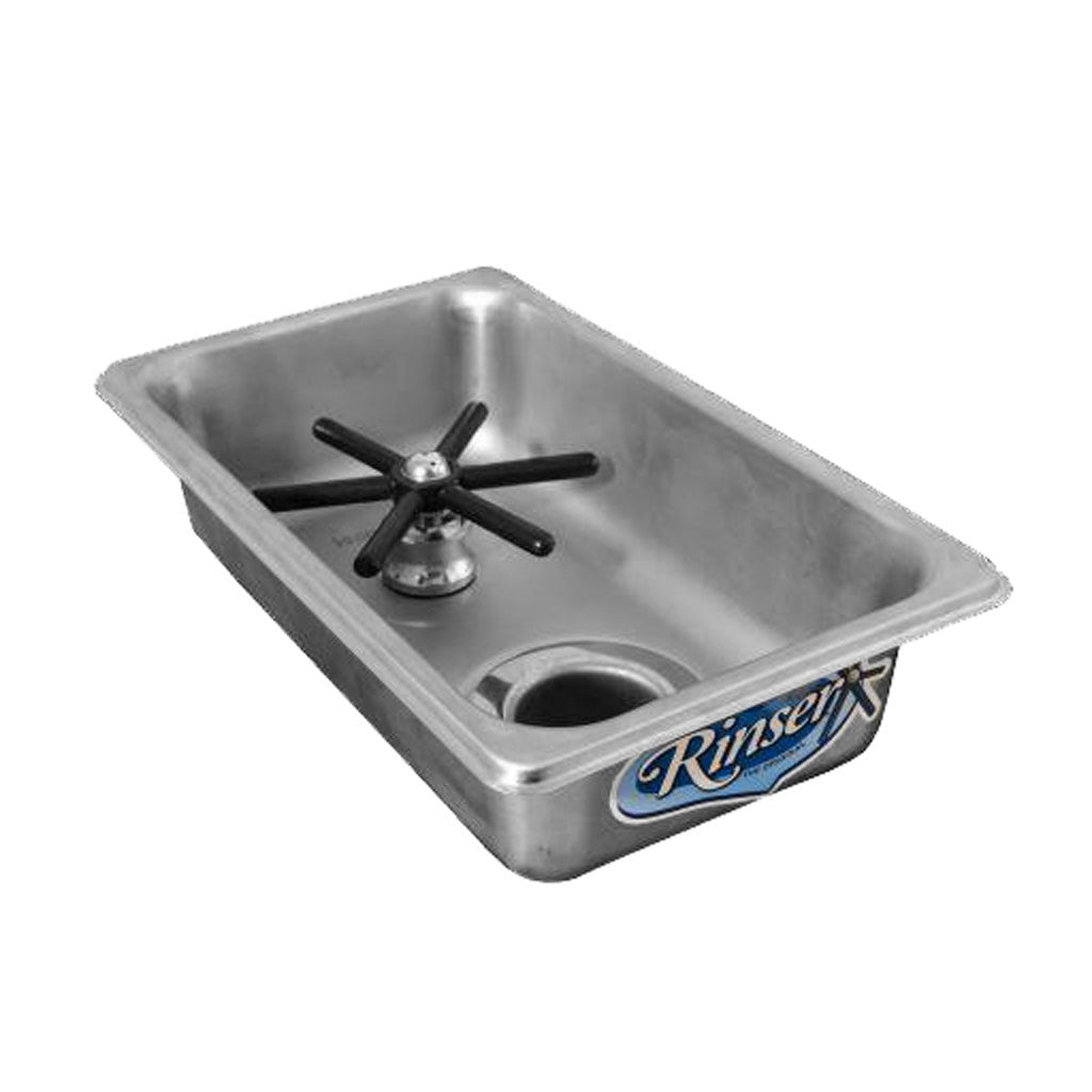 Krome Dispense Flush Mount Jug Rinser Large - Barista Supplies