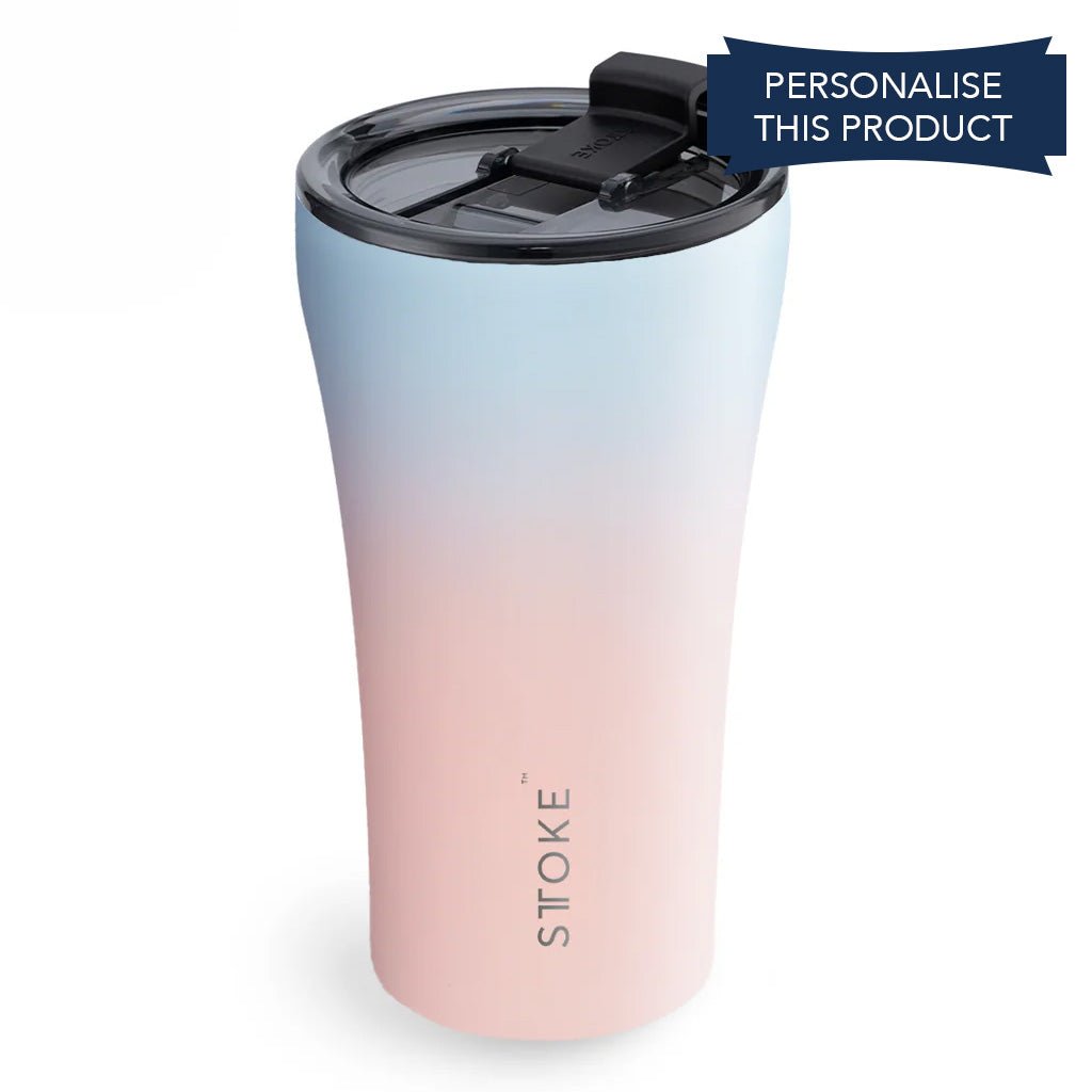 Sttoke 12oz Flow Series Reusable Coffee Cup - Barista Supplies