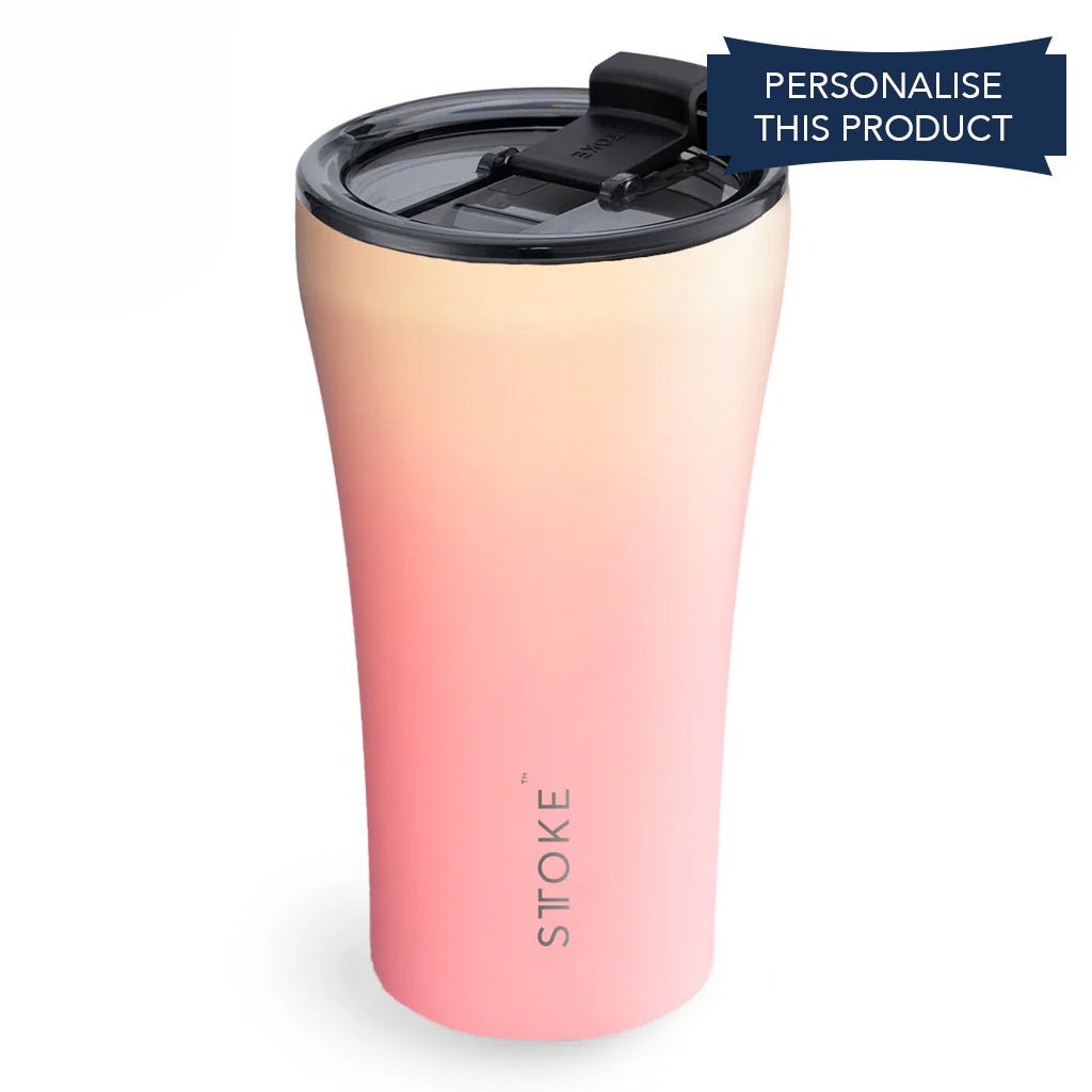 Sttoke 12oz Flow Series Reusable Coffee Cup - Barista Supplies