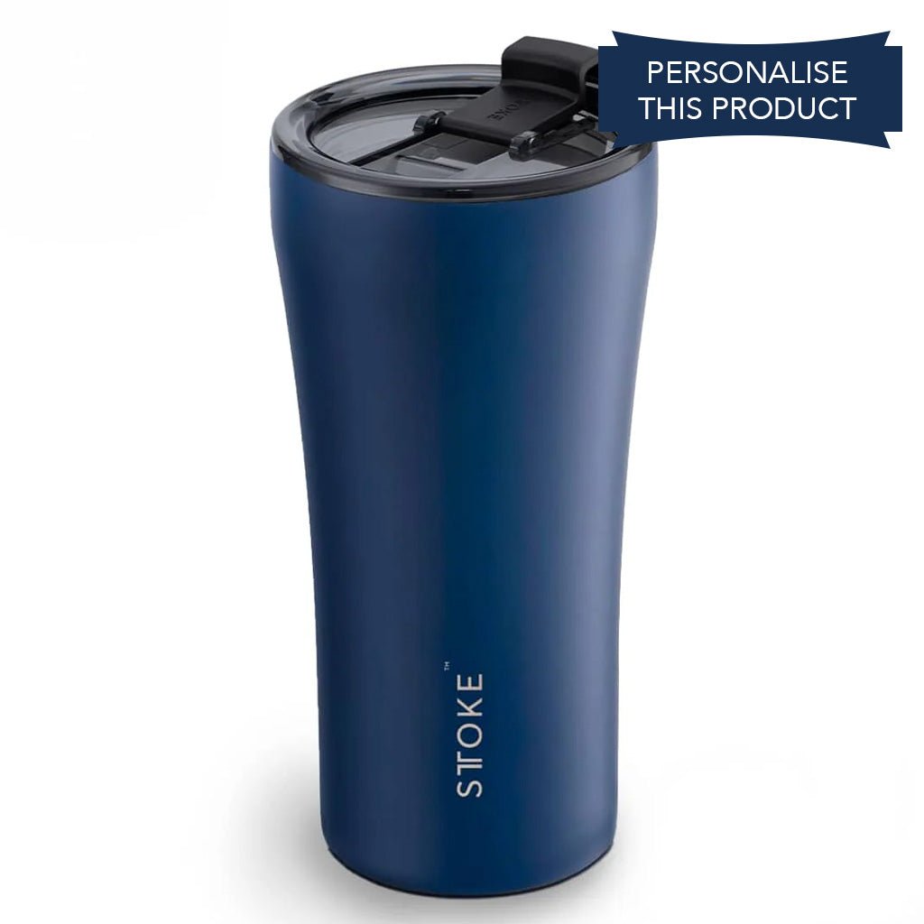 Sttoke 16oz Blue Classic Series Reusable Cup - Barista Supplies