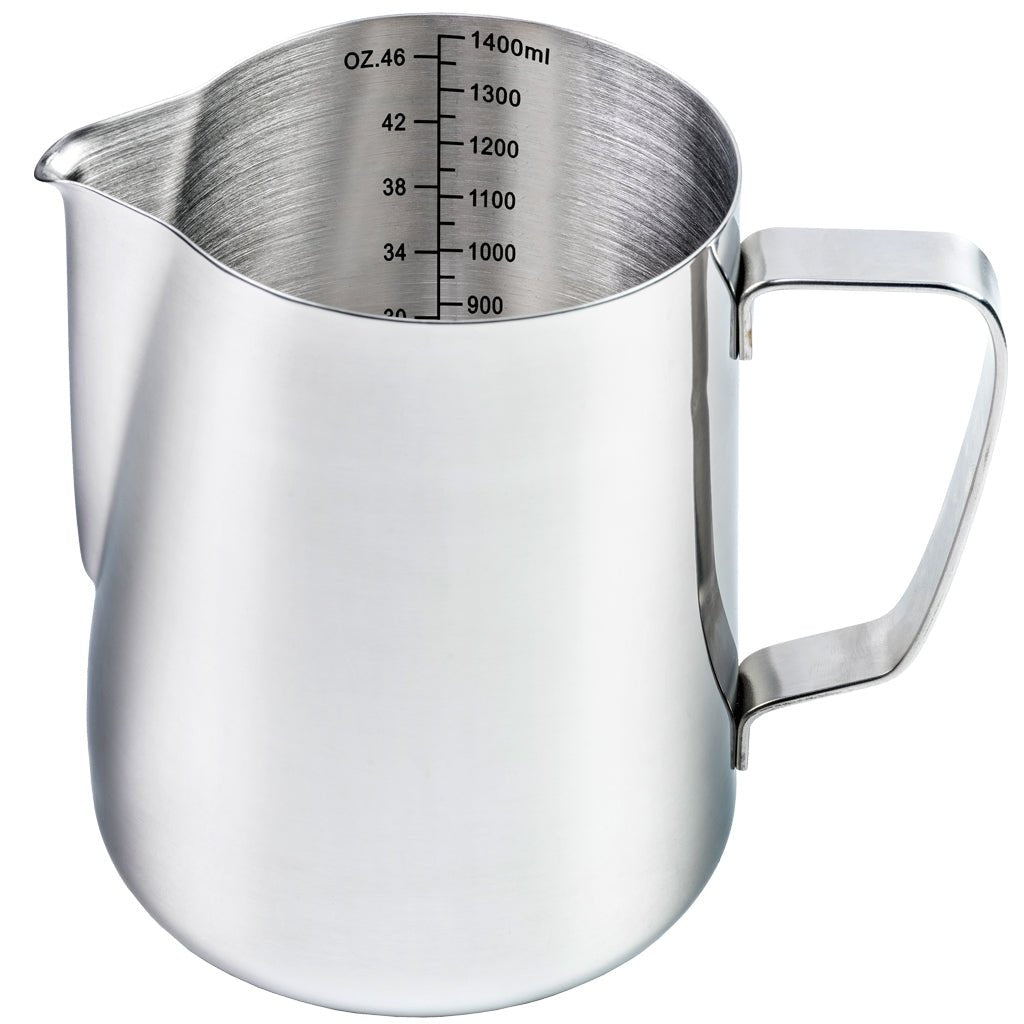 Barista Progear 1.4Lt Stainless Steel Milk Jug - Barista Supplies