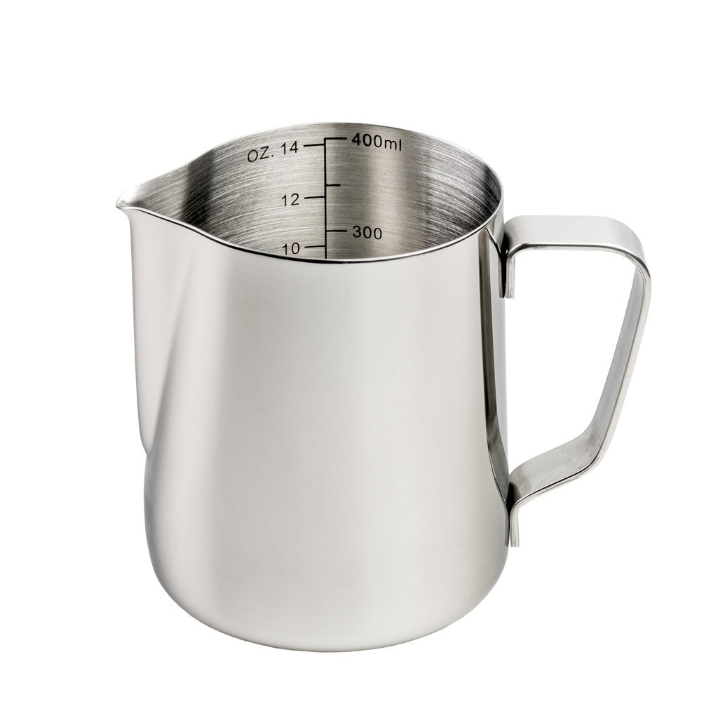 Barista Progear 400ml Stainless Steel Milk Jug - Barista Supplies