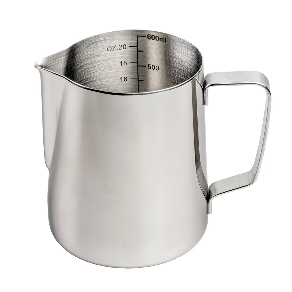 Barista Progear 600ml Stainless Steel Milk Jug - Barista Supplies