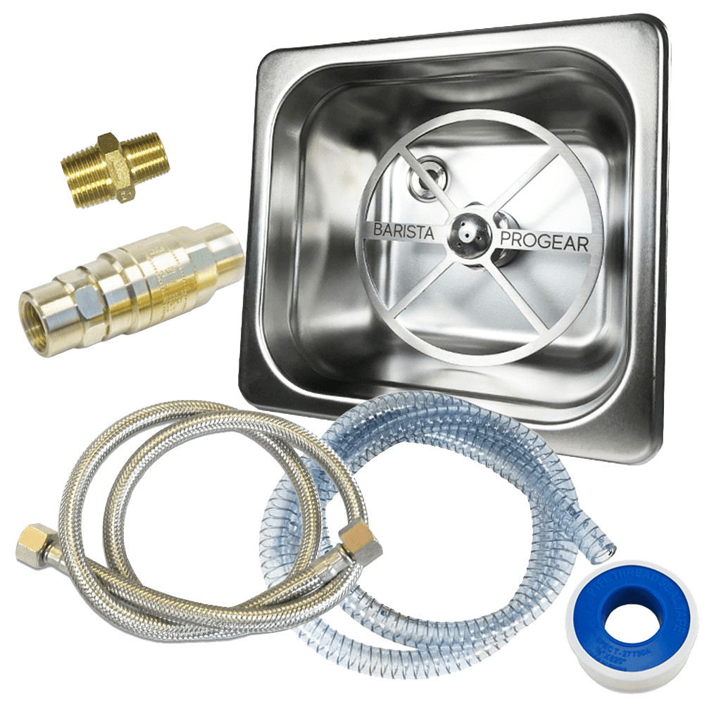 Barista Progear Complete In Bench Pitcher Rinser Kit - Barista Supplies