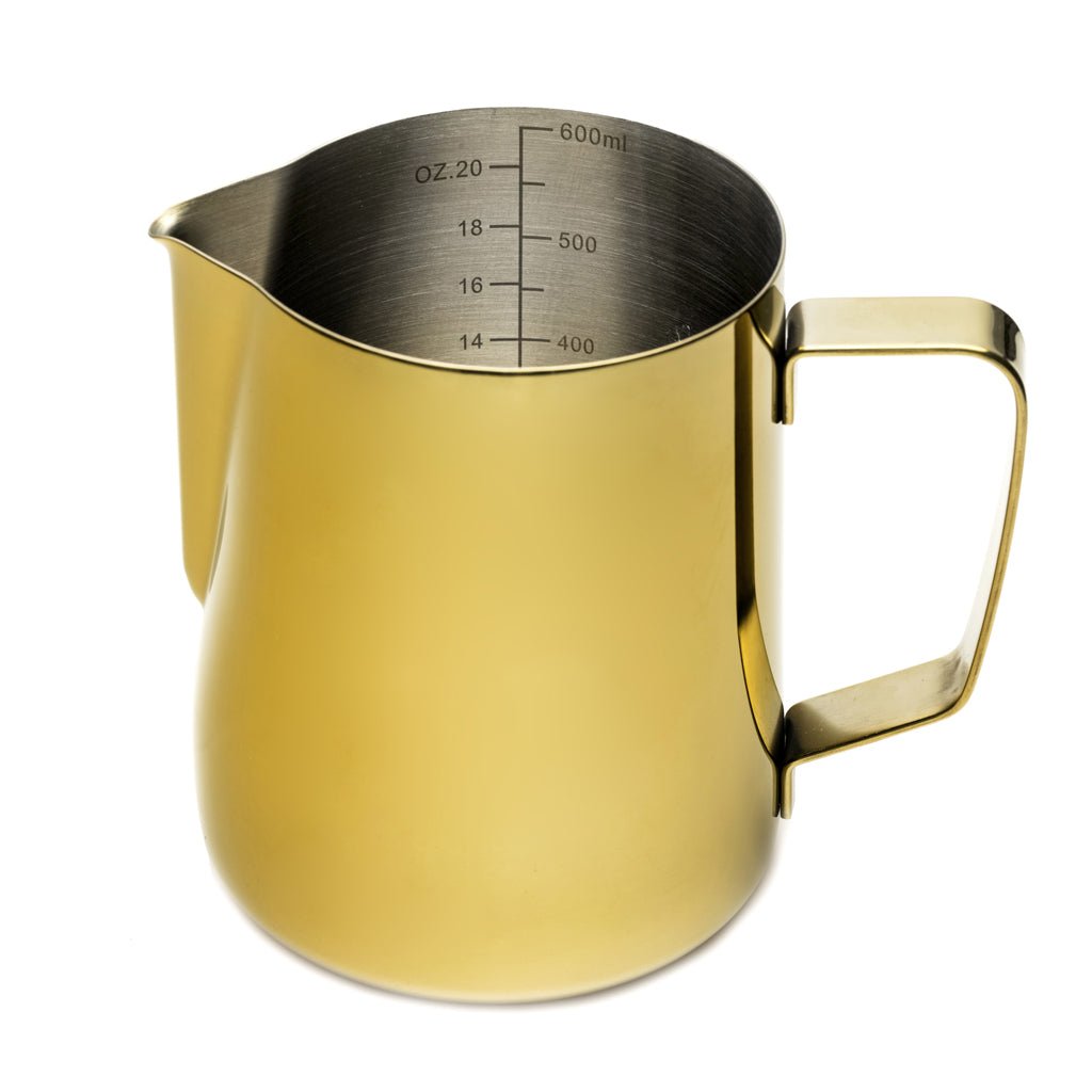 Barista Progear Gold Milk Jug - Barista Supplies