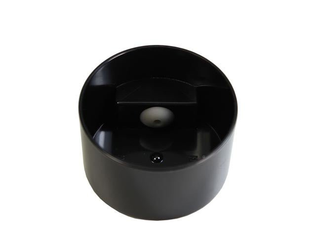 Black 40g MiniVac Coffee Storage Container - Barista Supplies