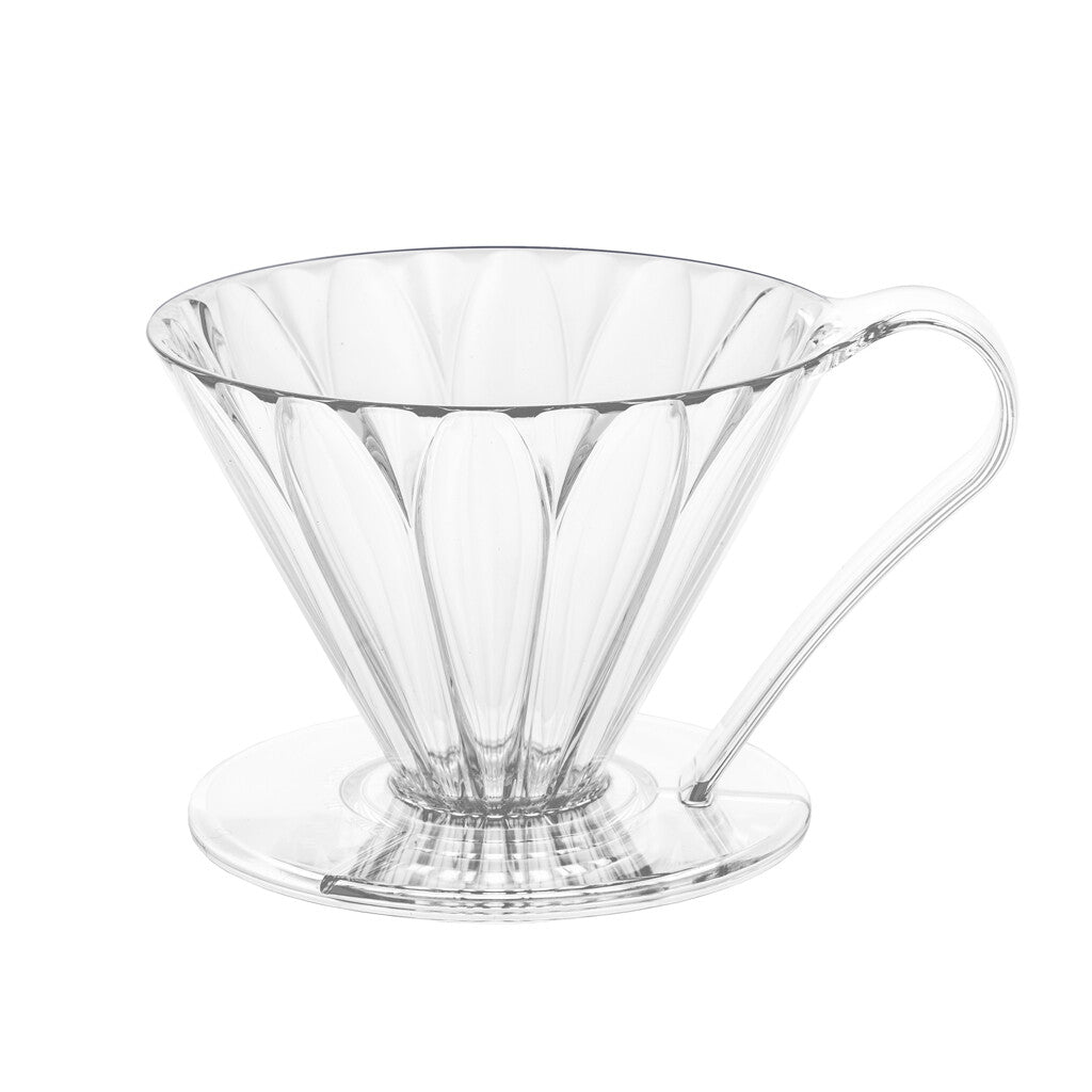 Cafec 1 Cup Plastic Flower Dripper - Barista Supplies