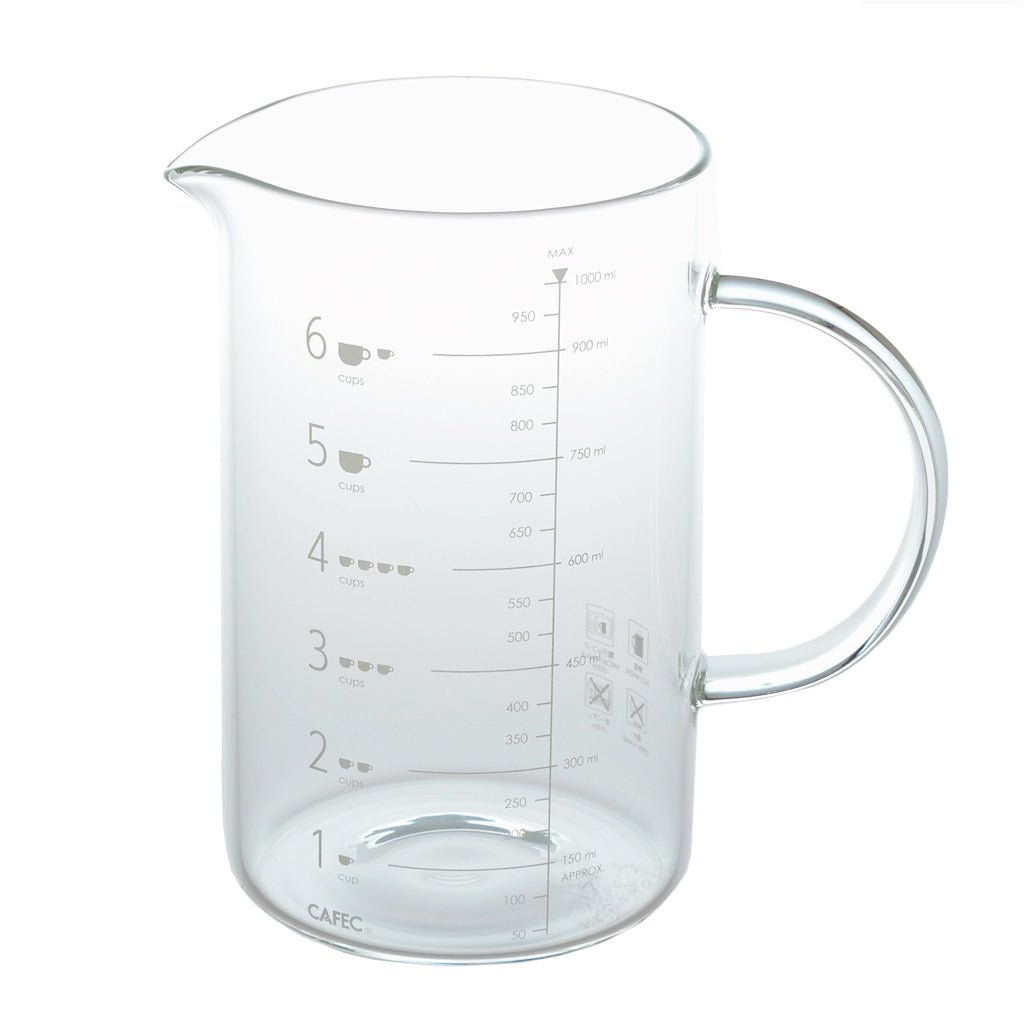 Cafec 1Lt Beaker Server - Barista Supplies