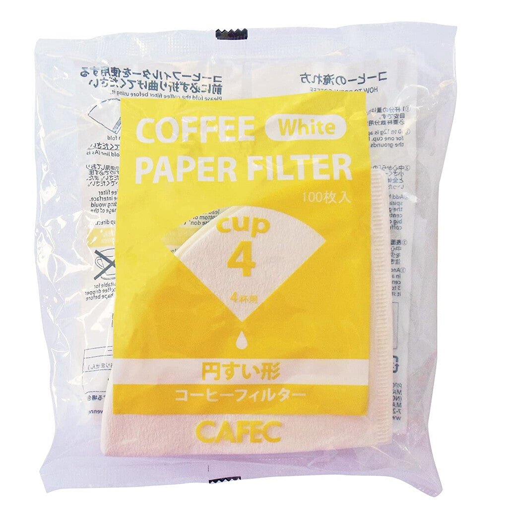 Cafec 2 Cup Filter Paper 100 Pack - Barista Supplies