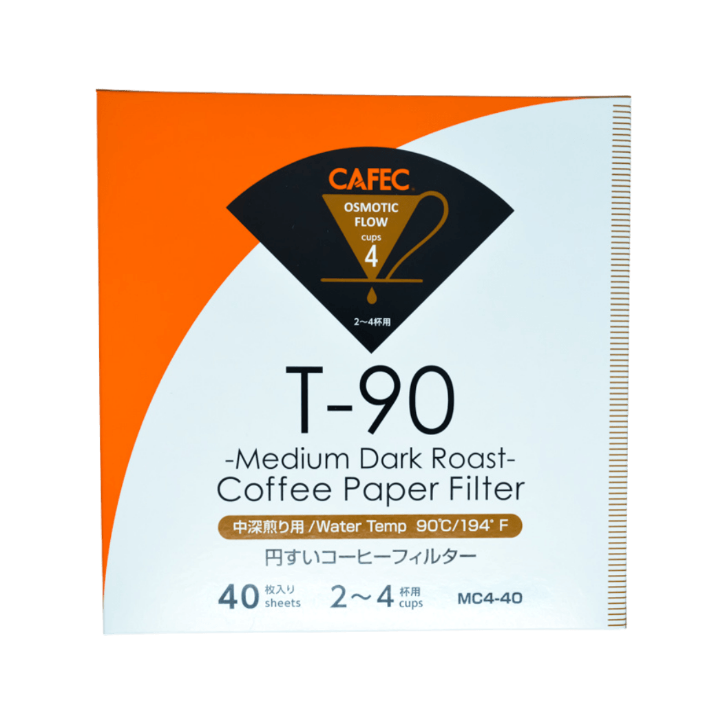 Cafec 2 Cup Medium Roast Filter Paper 40 Pack - Barista Supplies