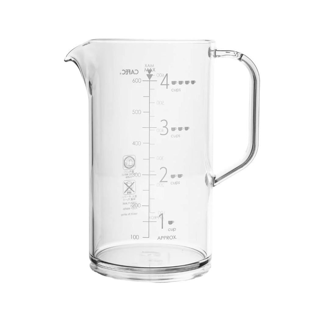 Cafec 600ml Tritan Beaker Server - Barista Supplies