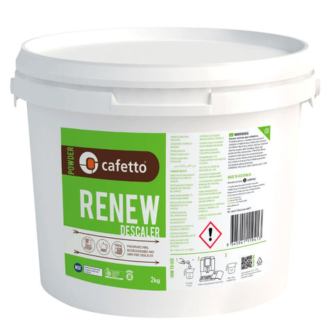 Cafetto 2kg Renew Descaler Powder - Barista Supplies