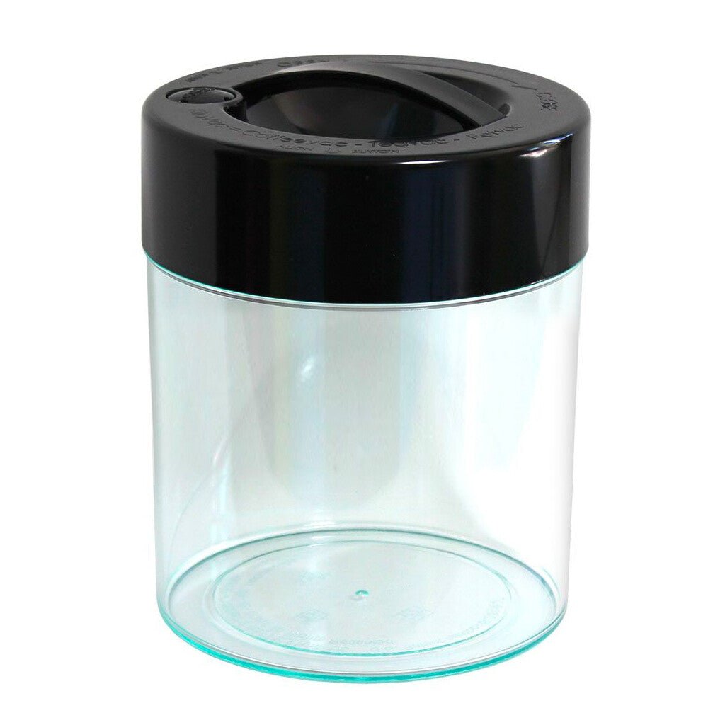 CoffeeVac Clear 1kg Coffee Storage Container - Barista Supplies
