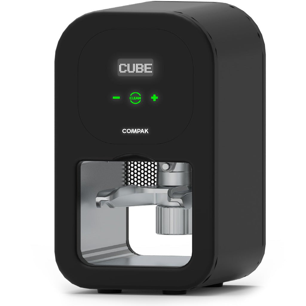 Compak Cube Automatic Tamper 58mm - Matte Black - Barista Supplies