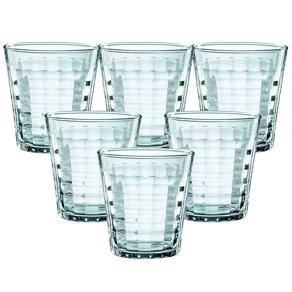 Duralex Prisme Glass Tumbler Set of 6 - Barista Supplies
