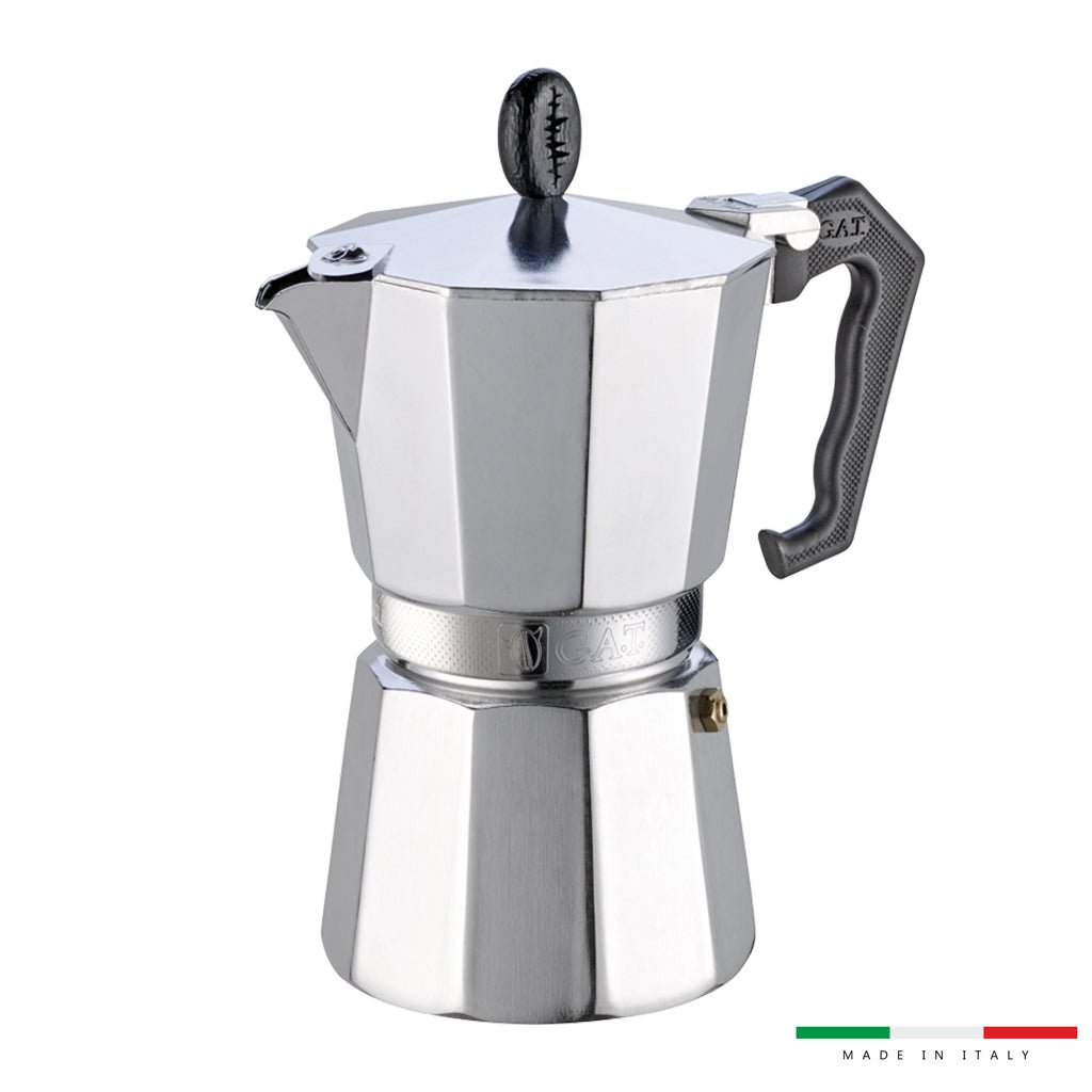 GAT Lady Oro Moka Pot Coffee Maker - Barista Supplies
