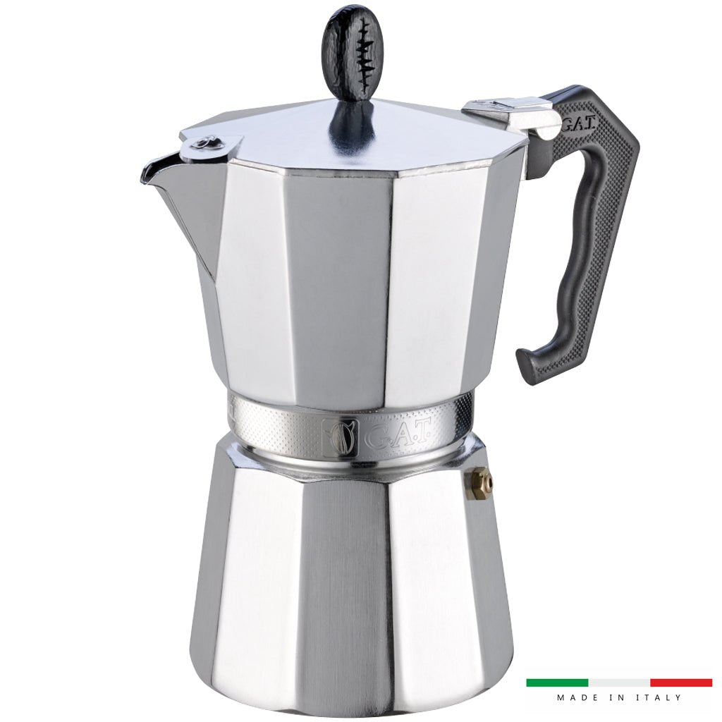 GAT Lady Oro Moka Pot Coffee Maker - Barista Supplies