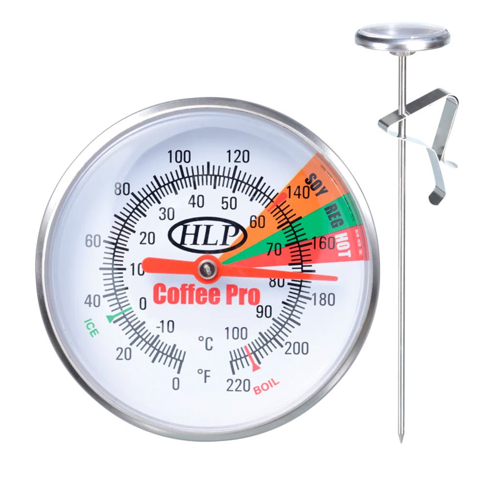HLP Coffee Pro Long Milk Thermometer - Barista Supplies