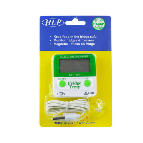 HLP Digital Fridge/Freezer Thermometer - Barista Supplies
