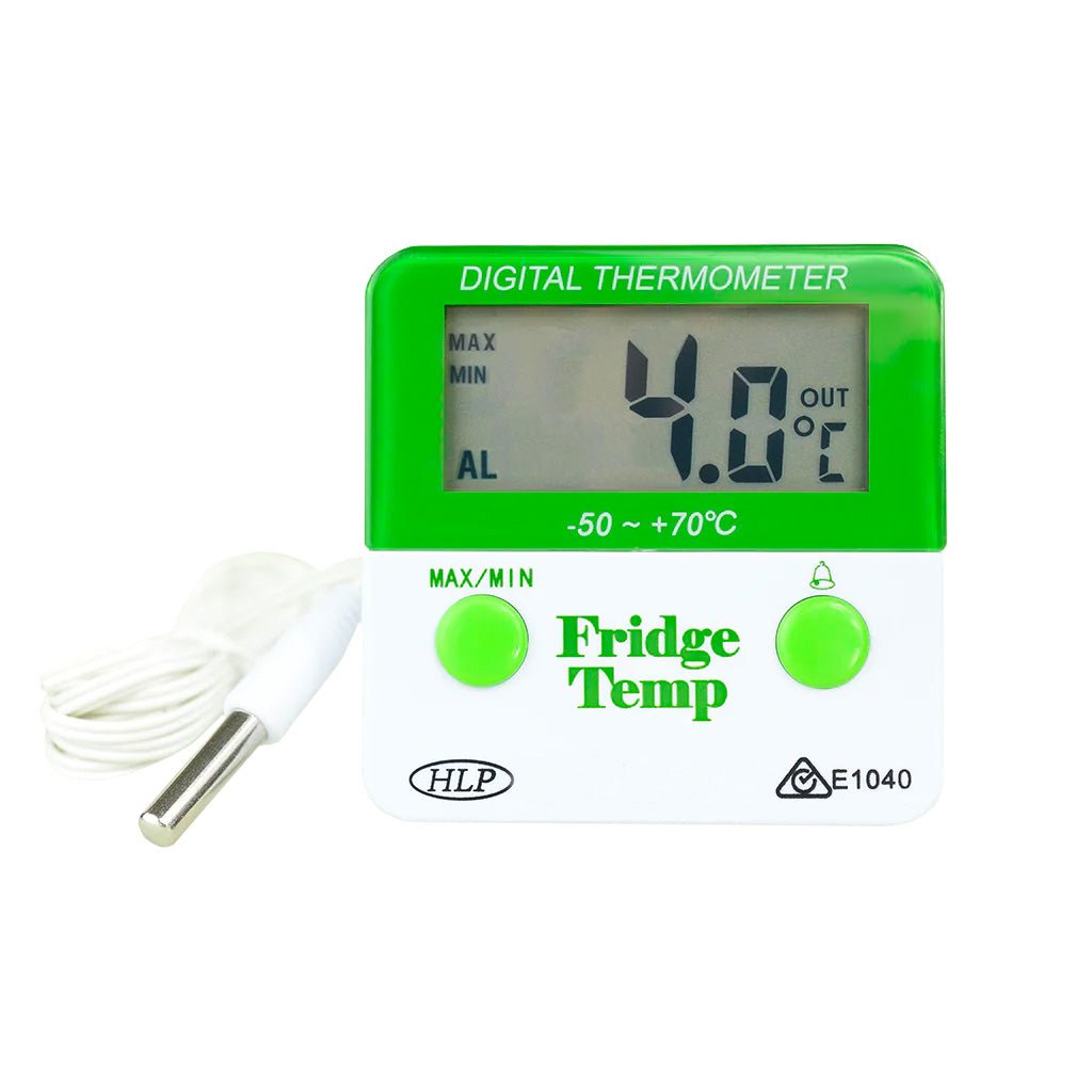 HLP Digital Fridge/Freezer Thermometer - Barista Supplies