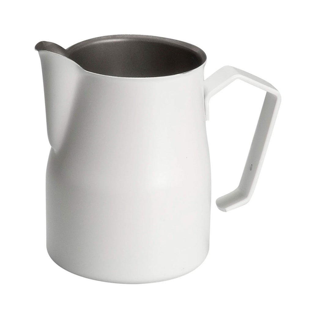 Motta 500ml White Europa Milk Jug - Barista Supplies