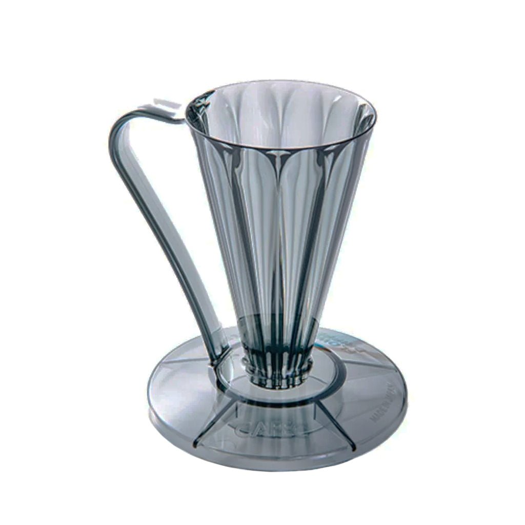 Pre-Order Cafec Deep 27 Black Flower Dripper - Barista Supplies