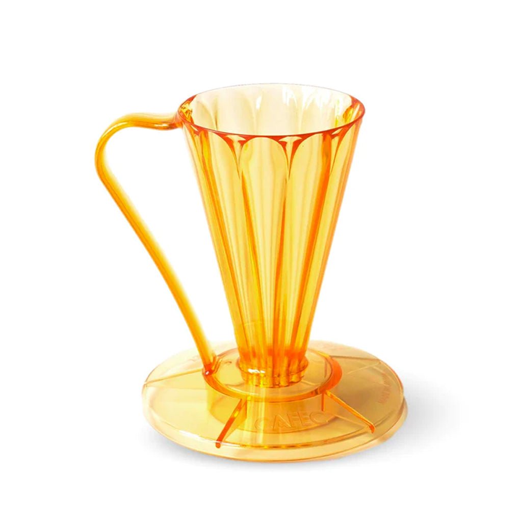 Pre-Order Cafec Deep 27 Taizo Gold Flower Dripper - Barista Supplies