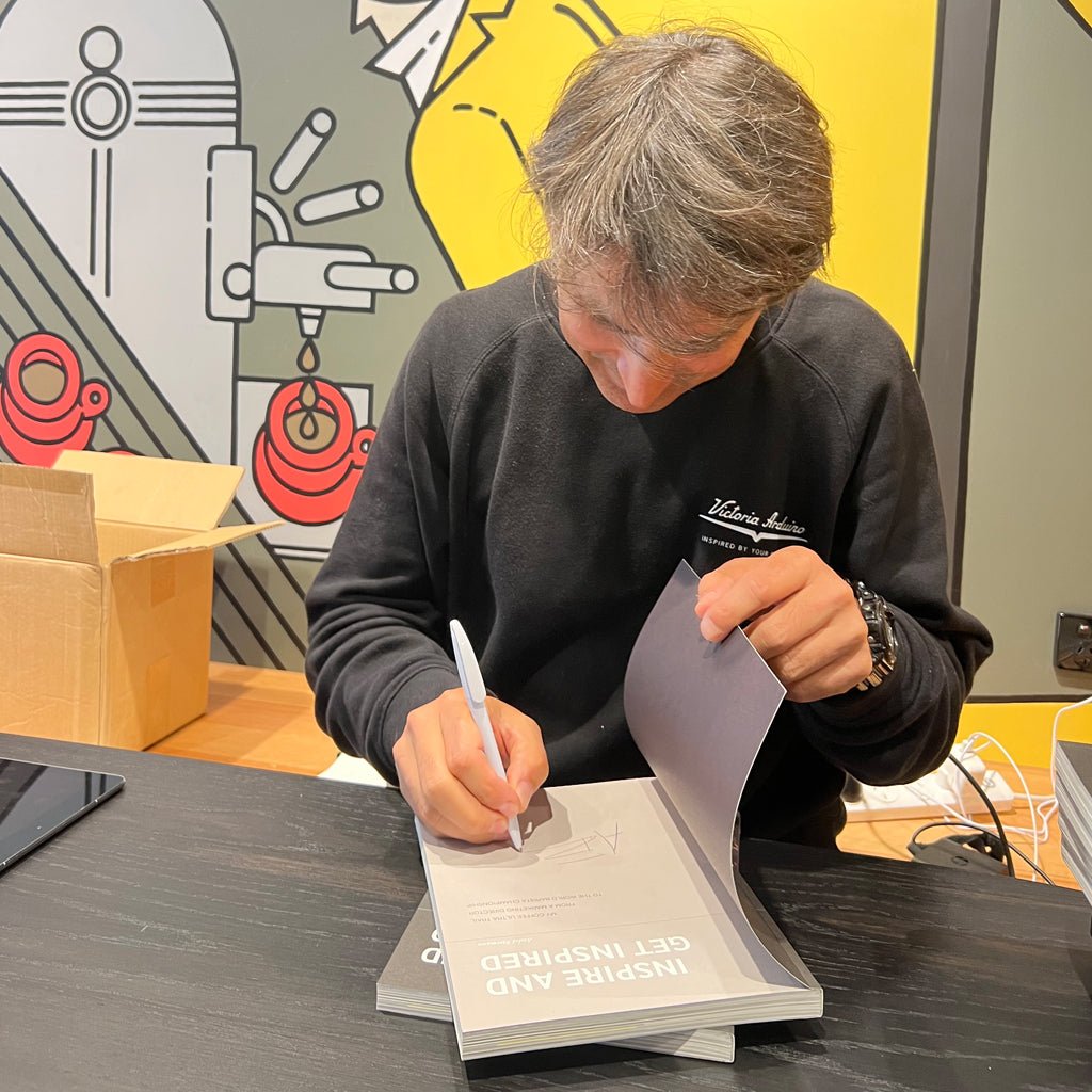 Signed Copy Inspire And Get Inspired - André Eiermann - Barista Supplies