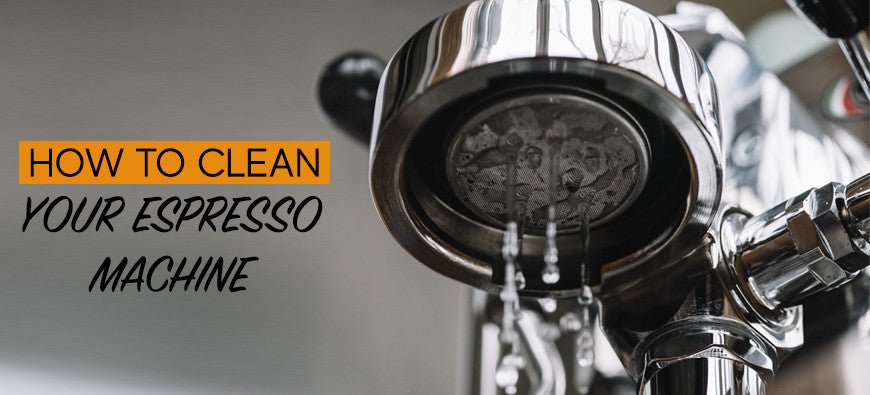 How to Clean a Commercial or Semi Commercial Coffee Machine - Barista Supplies