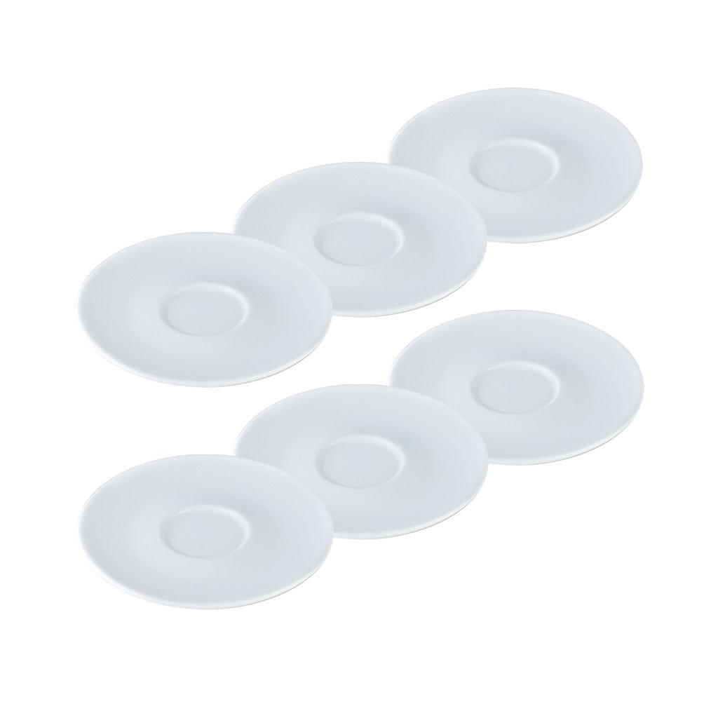 Barista Progear Crema Espresso Saucer Set of 6 - Barista Supplies