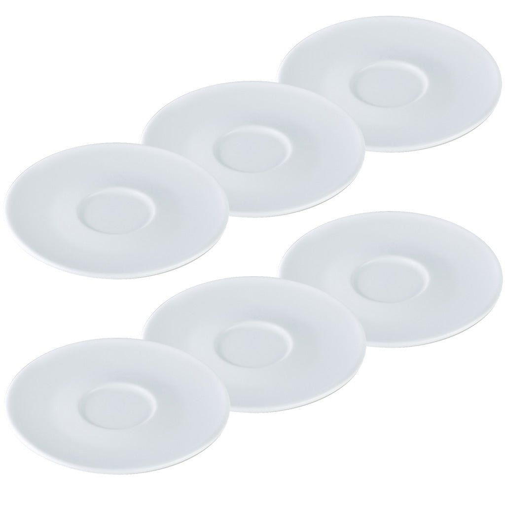 Barista Progear Crema Universal Saucer Set of 6 - Barista Supplies