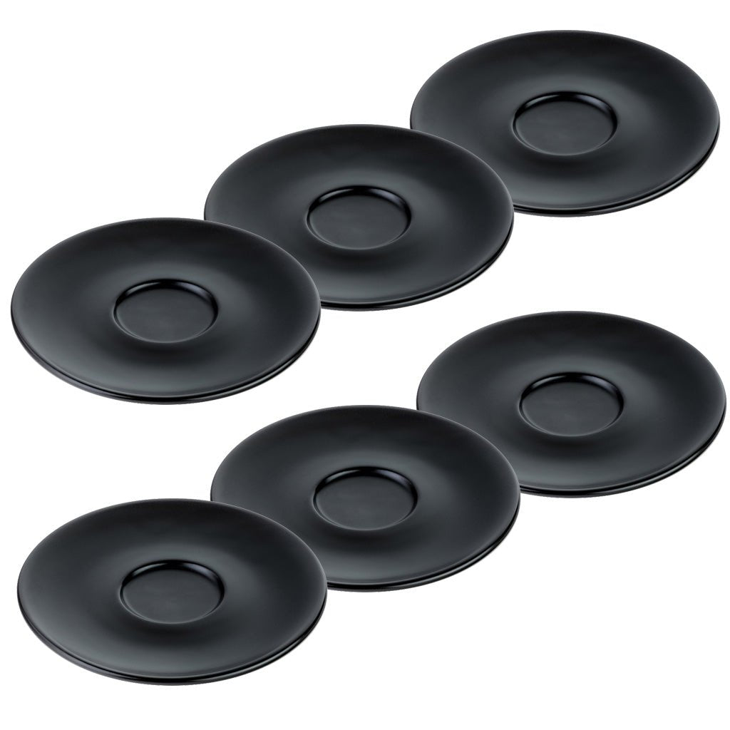 Barista Progear Crema Universal Saucer Set of 6 - Barista Supplies