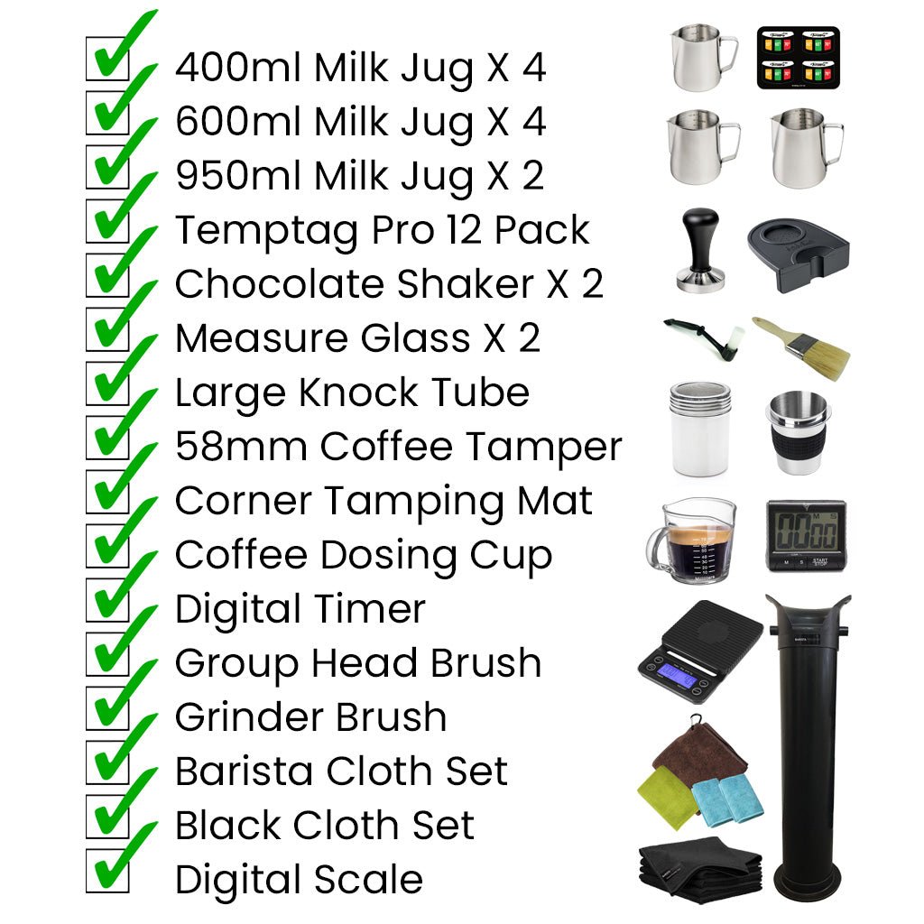 Cafe Starter Kit - Barista Supplies