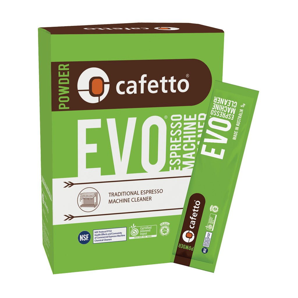 Cafetto Evo Organic Clean Sachets - Barista Supplies