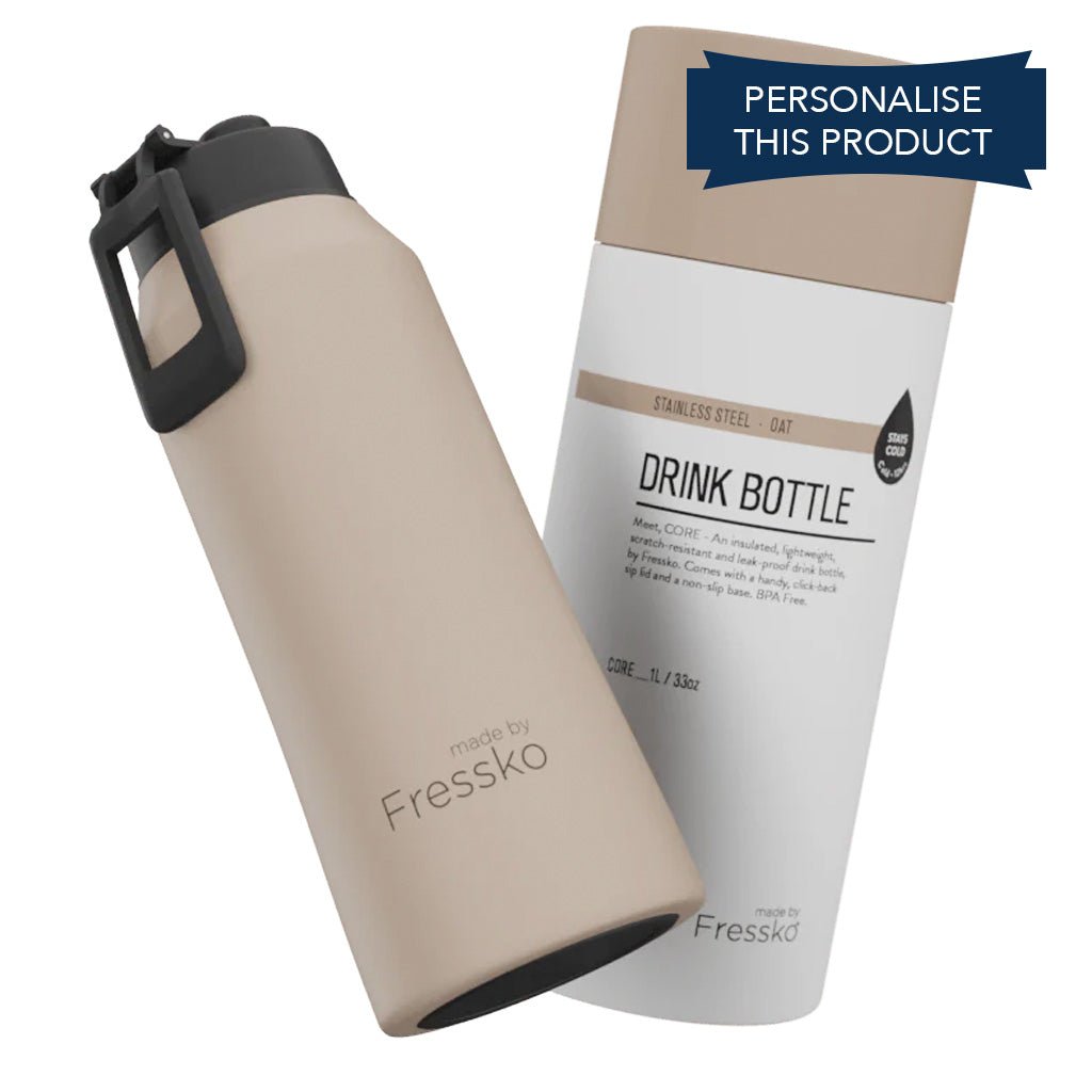 Fressko 1 Litre Core Drink Bottle - Barista Supplies