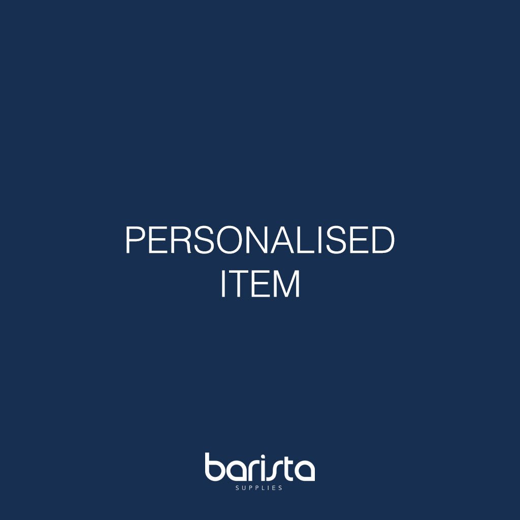 Item Personalization - Barista Supplies