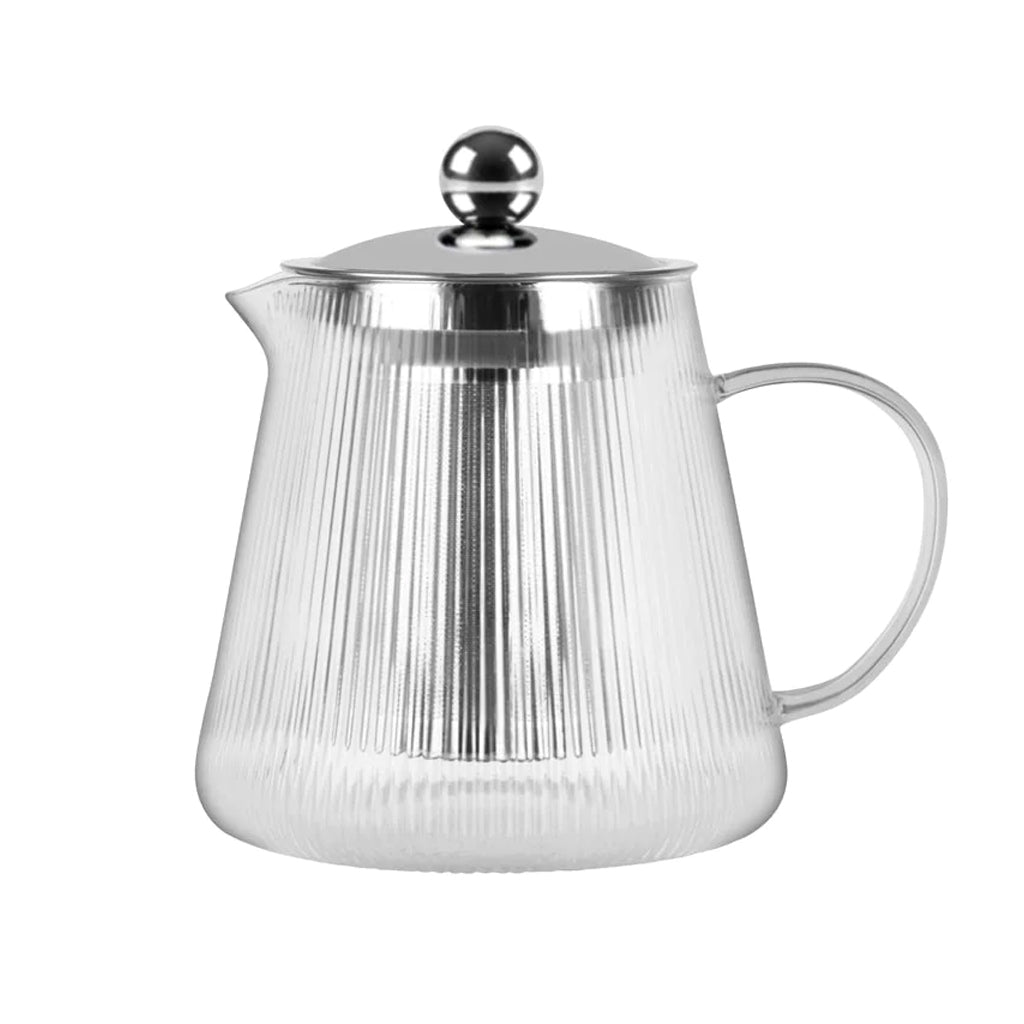 Brew Infusion Teapot With Vertical Stripes 600ml - Barista Supplies