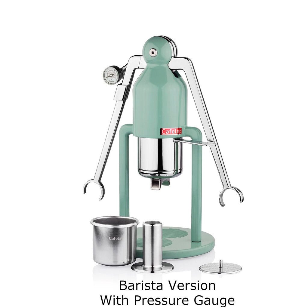 Cafelat Barista Retro Green Robot Espresso Maker - Barista Supplies